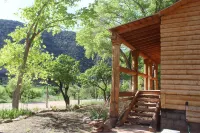 Vineyard views from our cozy Montezuma Cabin