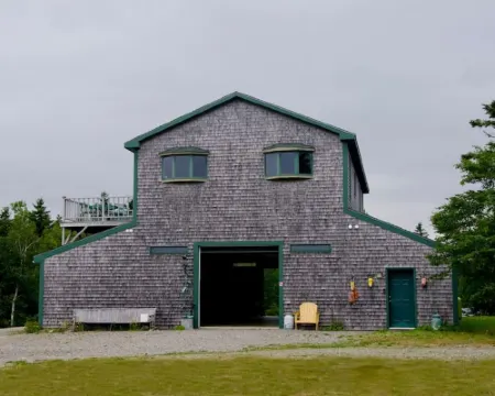 On the top of ledge overlooking Cobscook Bay Hotels in Eastport