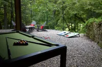 Get Cozy, Get Adventurous! 8-Guest Rustic Cabin w/ Hot Tub, Games & Pond