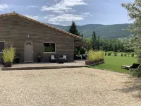 Modern and warm wooden house in a quiet area Hotels near Chateau d'aulan