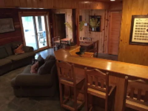 Beautiful Cedar Cabin Connection on Lake Hamilton