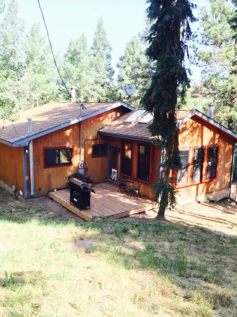 Bear Paw Haven-nestled in the trees. Pet & family friendly. HOT TUB, Free WiFi