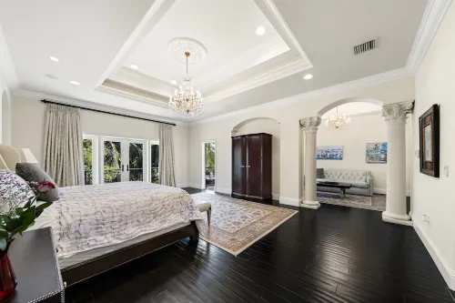 Gated Waterfront Luxury Home! Private Pool, Hot Tub & Mansion Views!