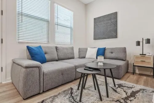 Cozy + Modern Suite by AZ Athletic Grounds!