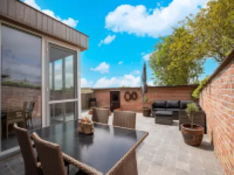 Modern Villa w Private Yard Hotels in Westende