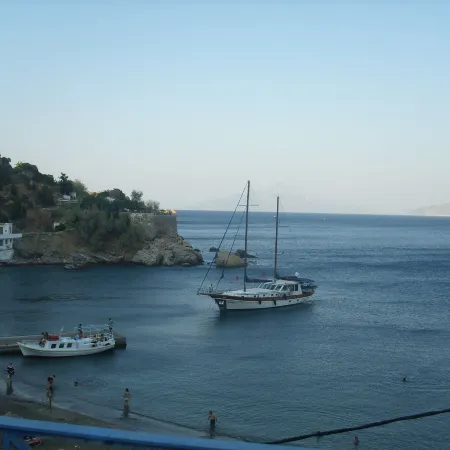 Alkistis Cozy by the Beach Apartment in Ikaria Island Intherma Bay - 2nd Floor