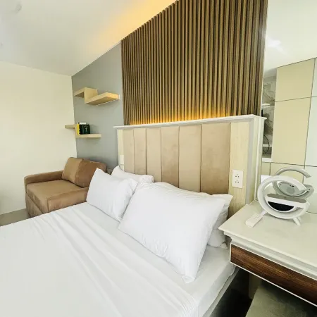 Modern Condo Room with City View