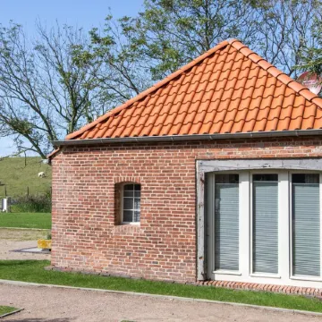 Historic bakery right on the North Sea dike
