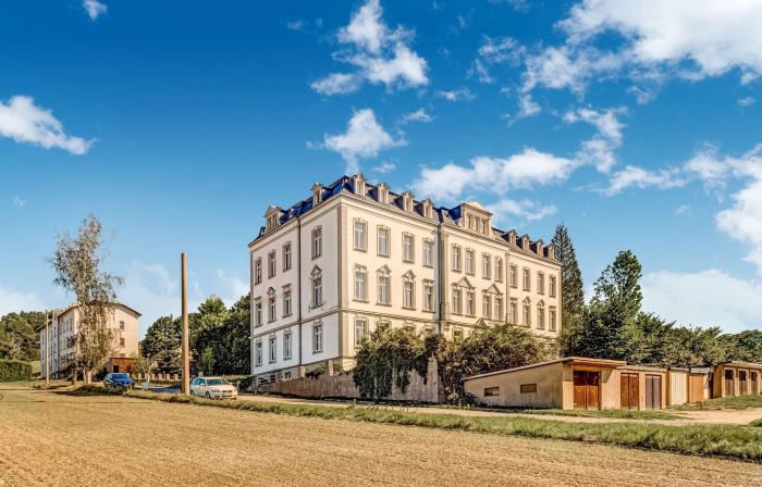 Pretty Apartment with Large Communal Terrace Near Borstendorf