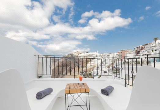 도우카스 칼데라 스위트의 전용 플런지풀