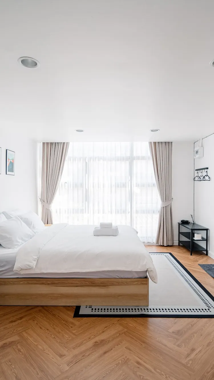 ห้องพร้อมเตียงโซฟาเบด