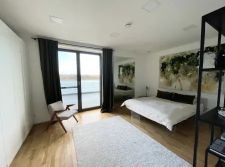 Modernes Apartment Mit Wunderschonem Rheinblick