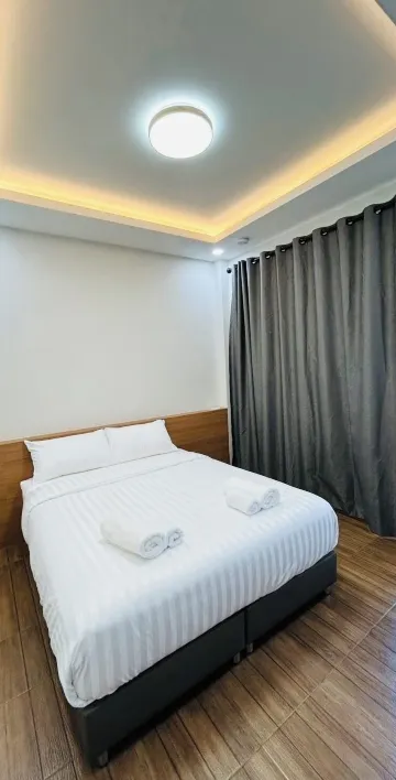 ห้องดับเบิล, เตียงควีนไซส์ 1 เตียง, ปลอดบุหรี่, ระเบียง