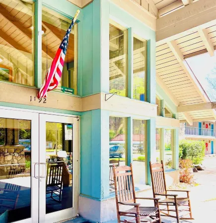 Newfound Lodge on the river Отели рядом с достопримечательностью «Cherokee NC»