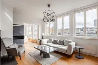 Luxury penthouse Leipzig Markt/ Thomaskirche with 5 comfortable double bedrooms