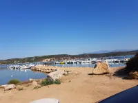 house by the water in the gulf of santa Manza 6 km from Bonifacio and