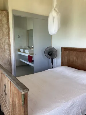 A bungalow right on the water, with one of the world’s most beautiful views. Hotels in Mahebourg