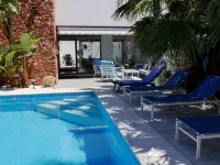 Modern villa with wifi private pool 300 m from the beach in Las Negras