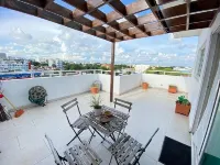 Cozy Luxury Rooftop PH Ocean view Private Terrace