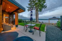 Beach Front Luxury Private Hot Tub Sandy Beach