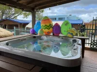 Poblado Log Cabin Camper