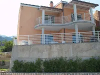 Apartments of 100sqm, with pool, unobstructed sea view, about 250m to the sea Hotels in 