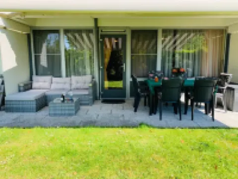 Holiday home at a copse and small lake, close to the beach