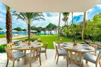Oceanfront Luxury Villa, Pool, Staff & Golf Carts, Walk to Beach Dream House