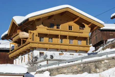 View of the Zillertal mountains, near the ski area
