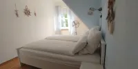 Cozy apartment "Flunder" with balcony and view of the greenery