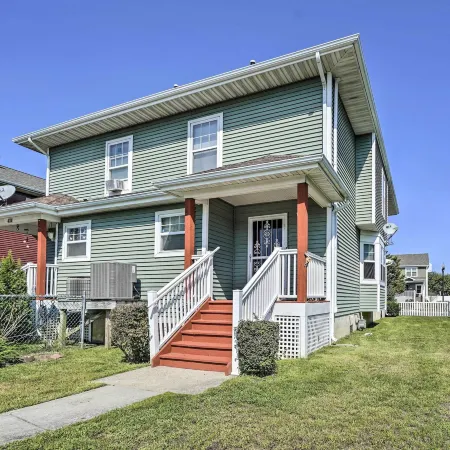 1 Mi to Beach and Casinos Home in Atlantic City!