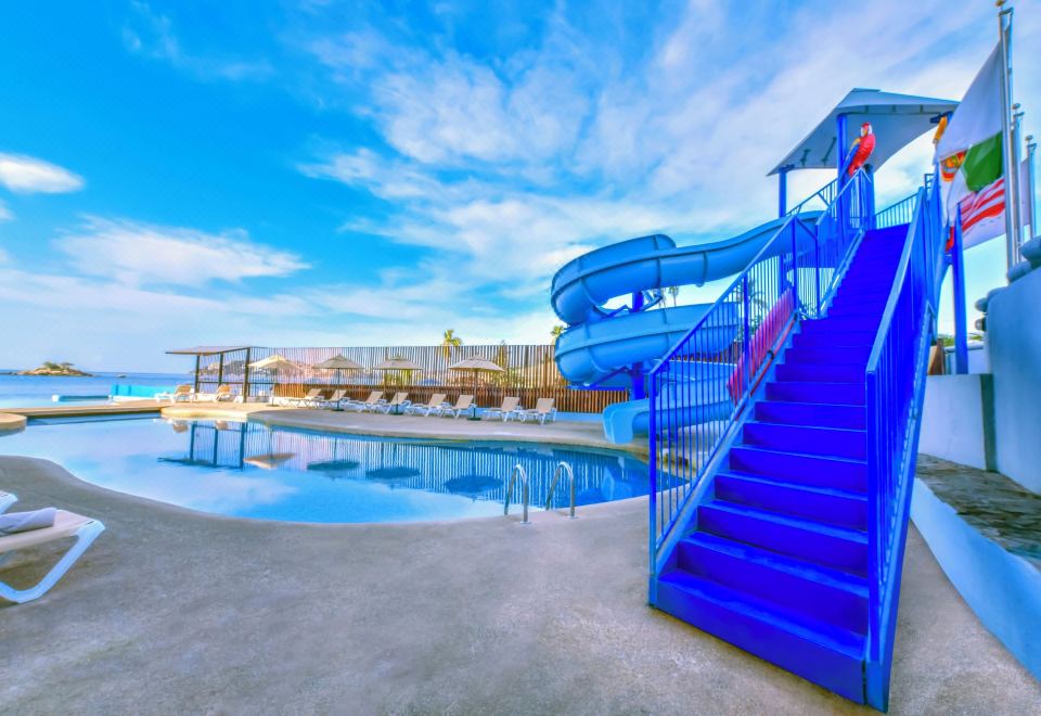 Krystal Beach Acapulco Hotel Over view