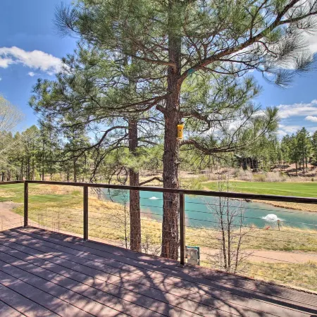 Luxe Show Low Cabin Golf Course and Lake Views