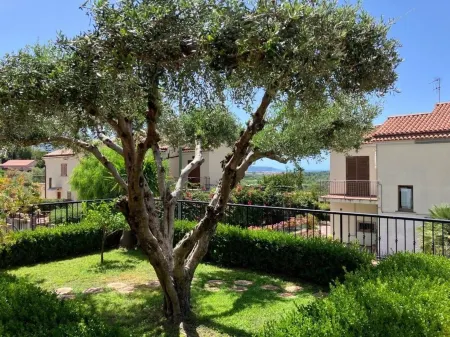 Close to the most convenient and breezy beach in Maratea, with garden and terrace.