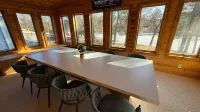 Spacious Lakefront Home with Nostalgic Charm, Wifi, AC and a Boat Dock