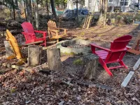 Charming private 3-bedroom on 3 acres in Sebago, Pool, Hot Tub, Large Firepit Hotels in Sebago