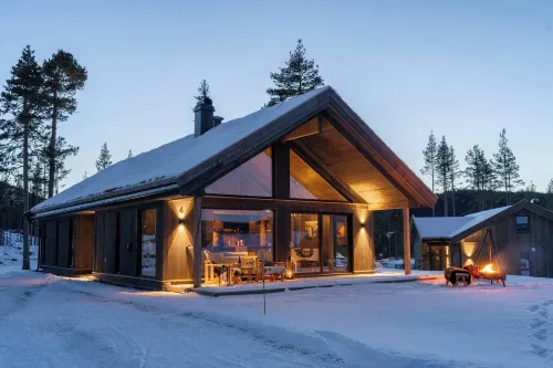 Luxury Holiday Home, Skiing, Sauna, Remote Office