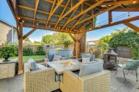 오츠엔 스타디움까지 6마일: 패밀리 홈, 핫텁 있음!