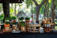 Lampang River Retreat - bar