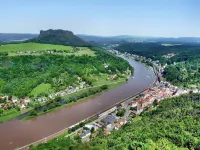 Apartment Flurin in the heart of Königstein with parking lot. Family friendly