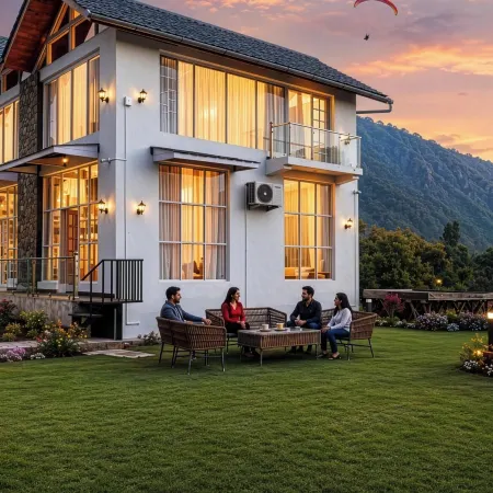 Riaso Luxury Villas Bir Billing , Panoramic Himalayan Views