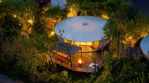 Gapyeong Pine4rest Glamping - Mountain view