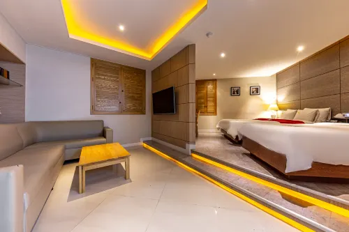 Gunsan Healing Self Check-in Motel - parkir