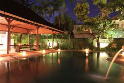 屋外プール プリマ コテージの写真