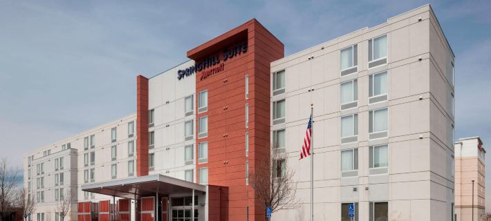 鹽湖城機場SpringHill Suites酒店 鹽湖城酒店