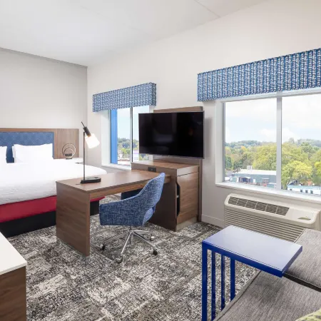 Hampton Inn & Suites by Hilton Rochester Downtown Отели рядом с достопримечательностью «Планетарий Страсенбург»