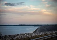 Log Cabin at Sardis Lake