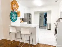 Private 3-bed, 4 bath home just off Interstate 30 with restaurants and shopping!