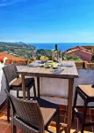 Quiet vacation home, sun terrace, sea view, 3km to the beach (008024-LT-0073)