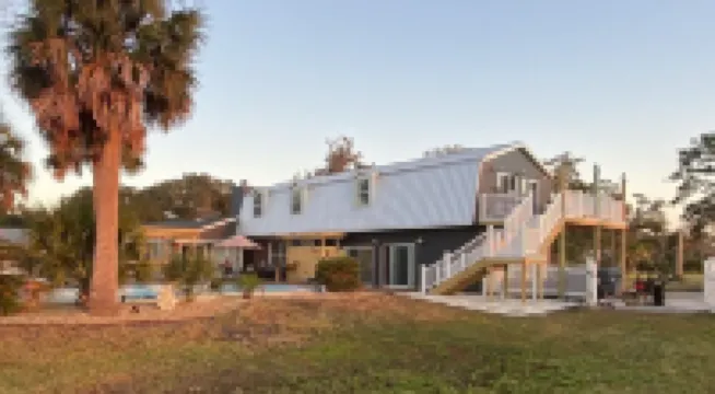 Family Reunion Estate for 23 with pool and incredible island views.